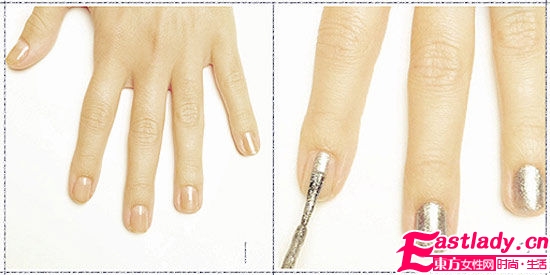 10.1出游DIY一款浪漫蓝月亮美甲吧