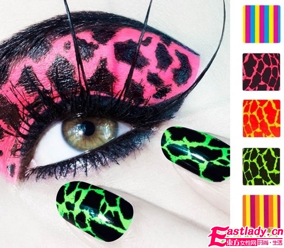 9款炫酷美甲贴纸 让你轻松从细