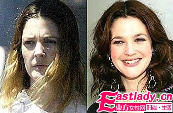 国际女星化妆前后判若两人