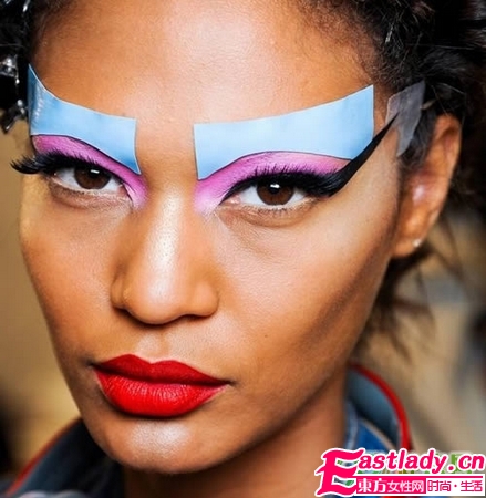 珍珠亮片 绚烂眼妆美图