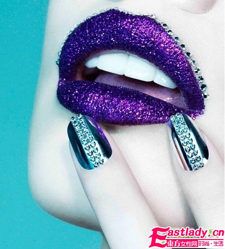 9款炫酷美甲贴纸 让你轻松从细