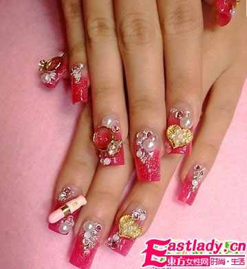 时尚靓甲简单也美丽