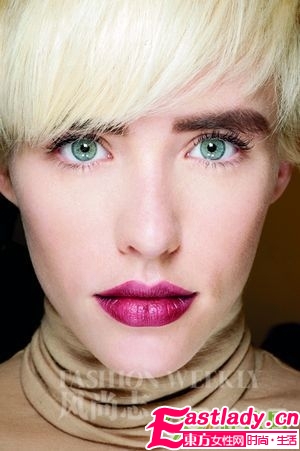 2011秋冬唇妆潮流 果色唇