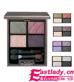 打造日系棕色系眼妆+蓬松大波浪