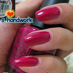 热情奔放性感 大红美甲DIY