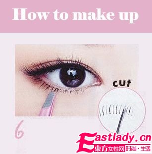  假睫控 必读 7步日系超萌电眼