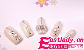 萌到你 7款梦幻系透明美甲