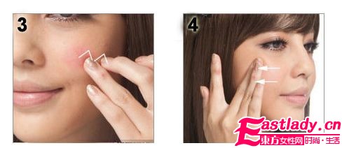 2011夹心腮红技巧 打造小脸好气色