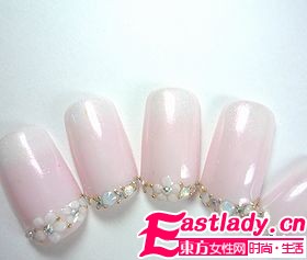 萌到你 7款梦幻系透明美甲