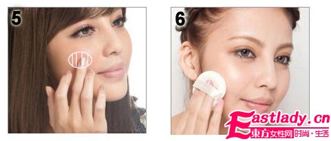 2011夹心腮红技巧 打造小脸好气色