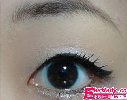 蝌蚪眼妆 圆单眼皮MM瞬间放大梦想