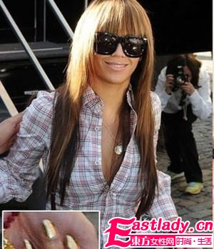 独特美甲齐登场 明星也是美甲控