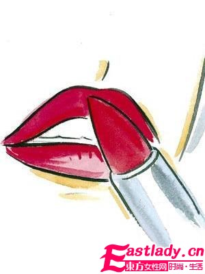 笑颜如花 复古红唇妆惊艳派对季