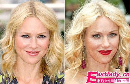 揭秘明星魔法化妆 谁是天生丽质