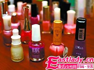 小心安全涂指甲油 防止致癌