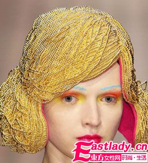 2010秋冬彩妆 个性破格视觉系