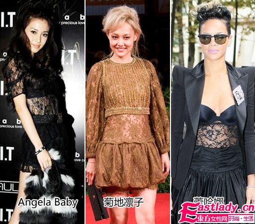 诱惑 春 潮 李宇春掀[蕾丝边]风