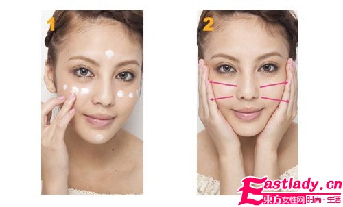 有妆似无妆 8步搞定冬日无暇底妆