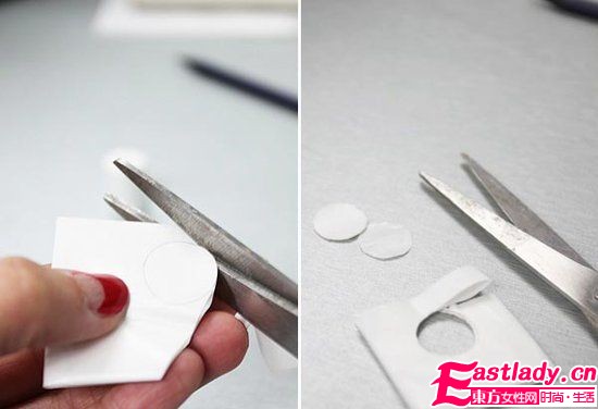 半月形美甲DIY 简约混搭大牌范