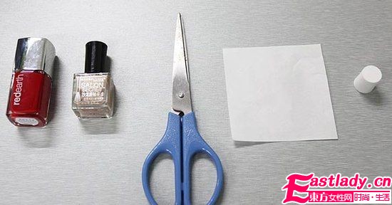 半月形美甲DIY 简约混搭大牌范