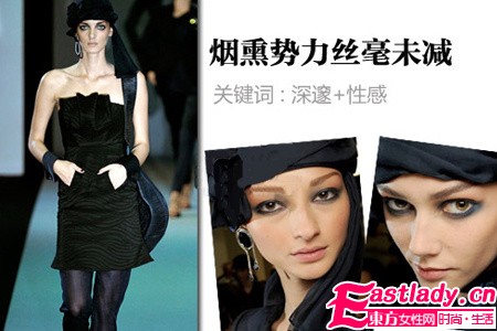 2011巴黎时装周春夏潮流妆容