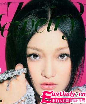 明星示范 不同脸型的腮红画法