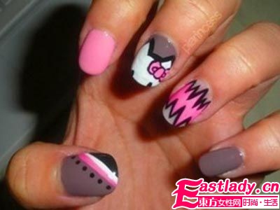 初秋新色美甲 独一无二的指尖风情