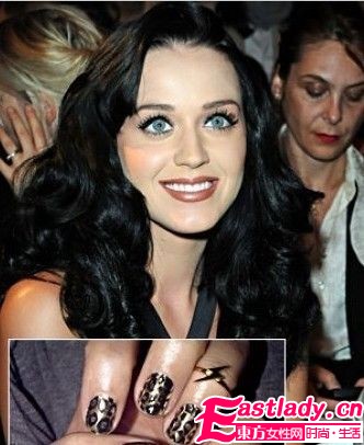 美甲小心思 好莱坞女星派对范美甲