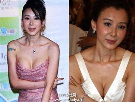 隆胸没啥了不起 但这些女星隆胸后还死不承认