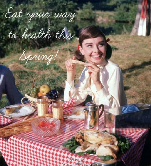 女神奥黛丽赫本的5个美容养生之道