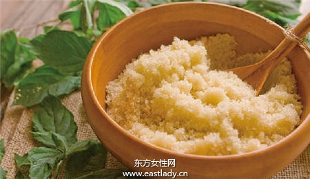 自制天然去角质磨砂膏 安全又实用