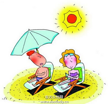 旅行时皮肤被晒伤的应急方法