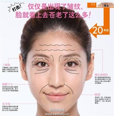 低成本摆脱皱纹  4个眼部抗皱妙招打击女人最大天敌