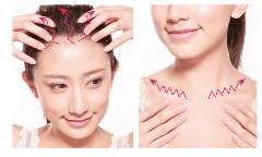 基础美容护理的排毒按摩