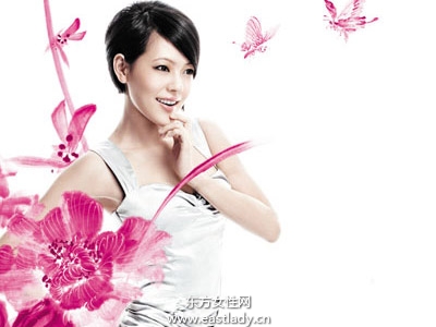 自信从容有利于肌肤美容