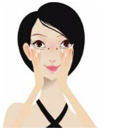 眼霜的正确涂抹手法