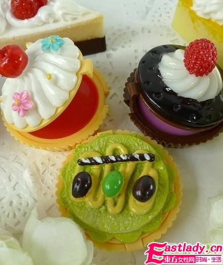 超可爱甜点造型唇彩