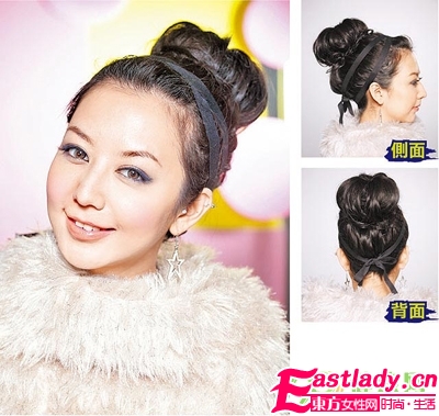 过年聚会3款发型3种风情