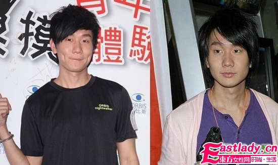 男星素颜也杯具