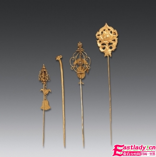 古代惊艳绝伦的头饰