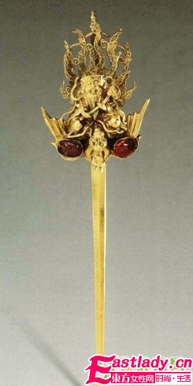 古代惊艳绝伦的头饰