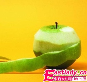 苹果皮妙用去痘印