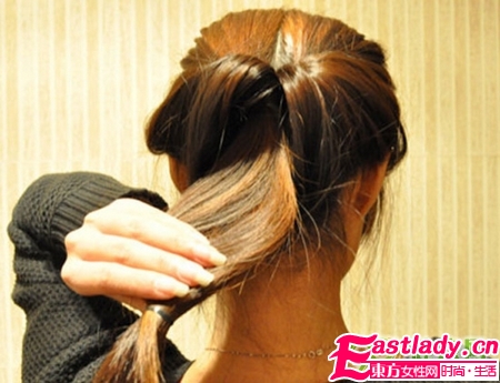 3分钟学会的韩式扎发