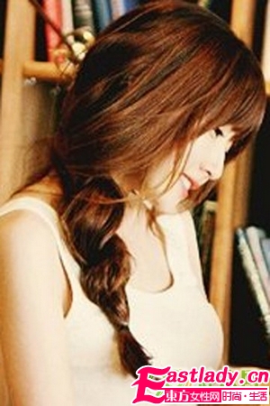 6种不同风格单侧麻花辫