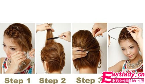 DIY4款露额头发型 迎接春天