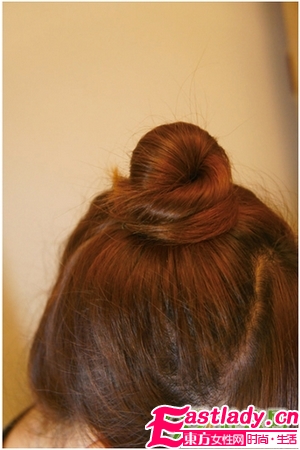 3种日式丸子头扎法 看发量选择