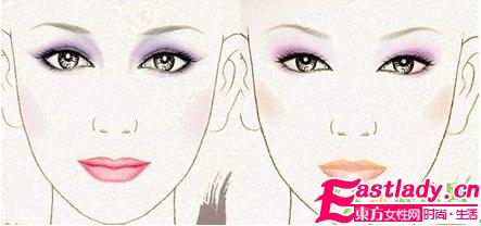生活日妆眼影色彩搭配