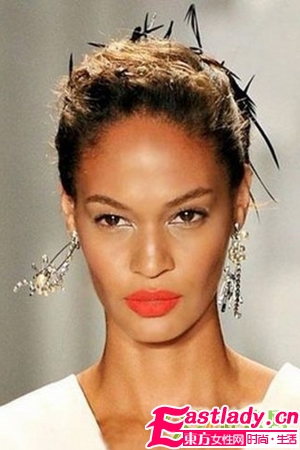 2012春夏女装秀场复古发型