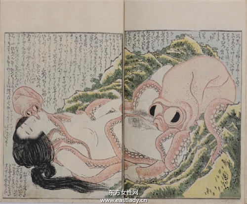 日本春宫图艺术还是色情