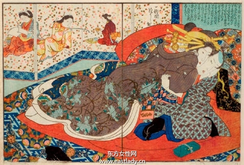 日本春宫图艺术还是色情